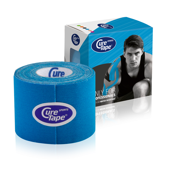 CureTape Sports 5m x 5cm - Blauw