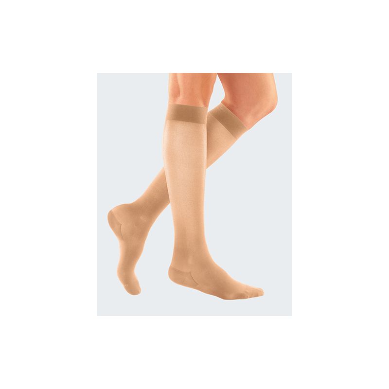 Medi mJ-1 Metropoli Calze Al Ginocchio L2 per Donna - dimgray, M