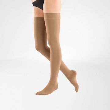 Bauerfeind VenoTrain soft Dijkousen (AG) Beige