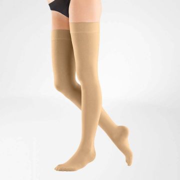 Bauerfeind VenoTrain soft Dijkousen (AG) Caramel