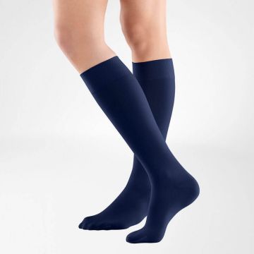 Bauerfeind VenoTrain soft Kniekousen (AD) Marine