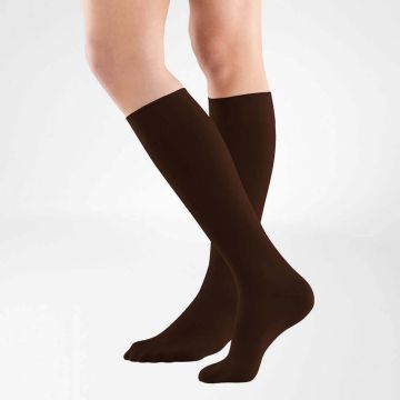 Bauerfeind VenoTrain soft Kniekousen (AD) Espresso