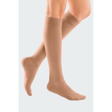 Mediven Plus Kniekousen (AD) Caramel