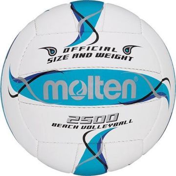 Molten Beachvolleybal 2500 - Wit/Blauw