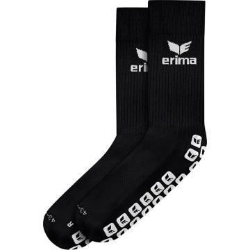 Erima Gripsokken - Maat 39-42 - Zwart