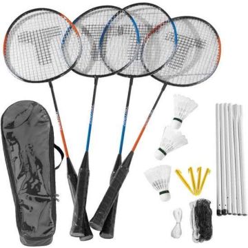 TUV Badmintonset voor 4 spelers