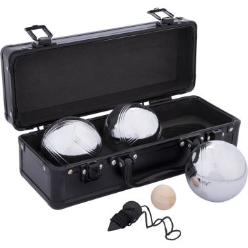 Engelhart Jeu de Boulesset - 3 ballen in een aluminium koffer