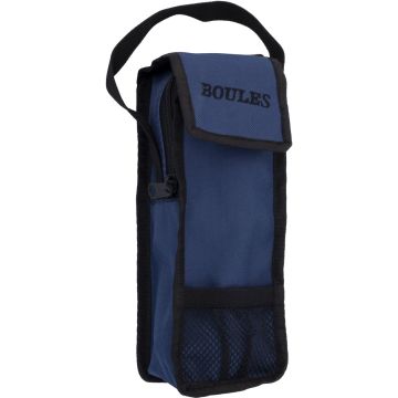 Sportec Jeu de Boules tas voor 3 ballen - Blauw