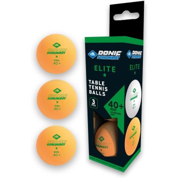 Donic Schildkröt Tafeltennisbal Elite 1-ster - Oranje