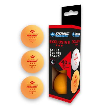 Donic Schildkröt Tafeltennisbal Exclusive 3-sterren - Oranje