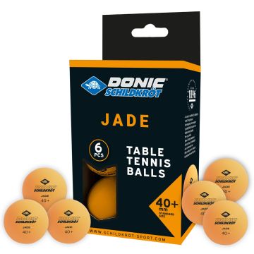 Donic Schildkröt Tafeltennisbal Jade, 6 stuks - Oranje