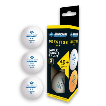 Donic Schildkröt Tafeltennisbal Prestige 2-sterren - Wit