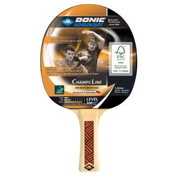 Donic Schildkröt Tafeltennisbatje Champs 300
