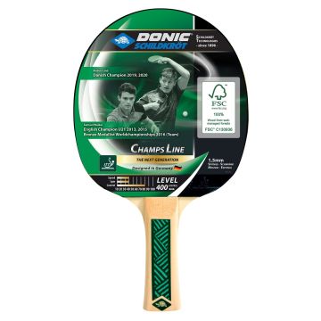 Donic Schildkröt Tafeltennisbatje Champs 400