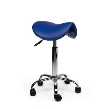 Ergonomische Zadelkruk Pro - Blauw