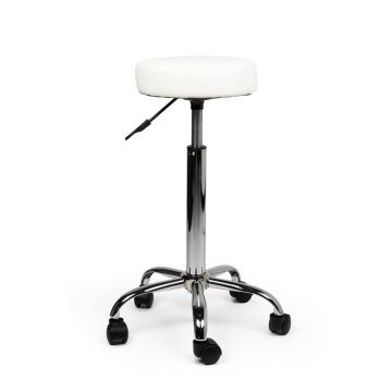 Ergonomische Hoge Tabouret Pro - Wit