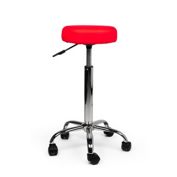 Ergonomische Hoge Tabouret Pro - Rood