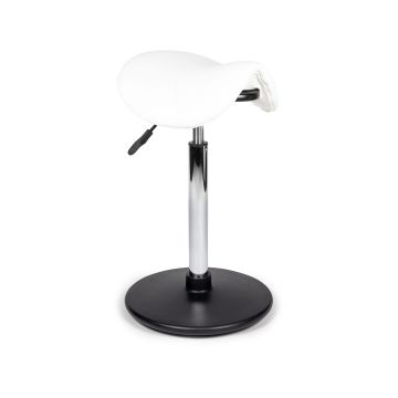 Ergonomische Hoge Balanskruk Pro - Wit