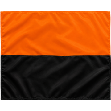 Sportec Hoekvlag - 30 mm - Oranje/Zwart