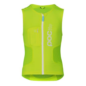 POC Sports Pocito VPD Air Vest Rugbeschermer Kind Geel/Groen