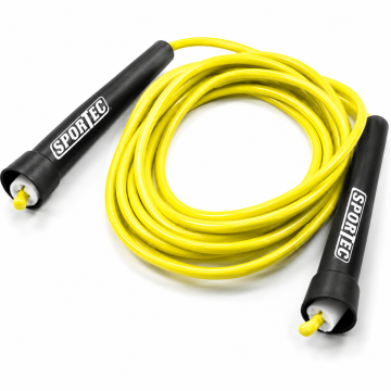 Sportec Springtouw - 214 cm (7 ft) - Geel