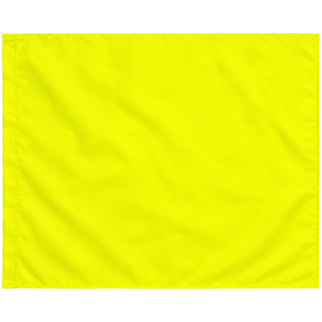 Sportec Hoekvlag - 30 mm - Fluor-Geel