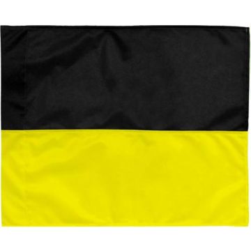 Sportec Hoekvlag - 30 mm - Geel/Zwart
