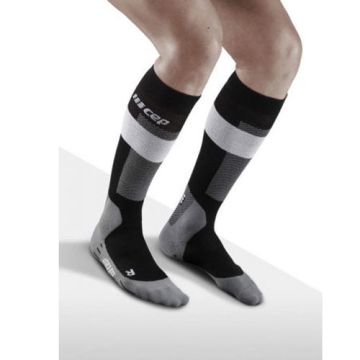CEP Ski Merino Socks Black/Antraciet-Vrouw-Maat 2