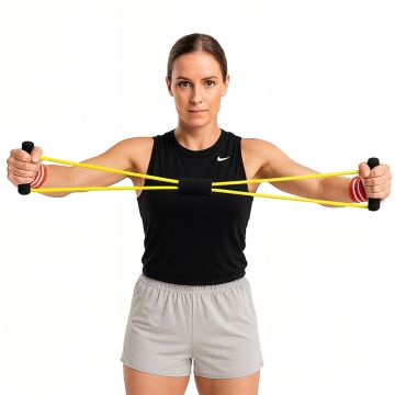 Dittmann Body Toner Weerstandsband met Handvaten - Licht 