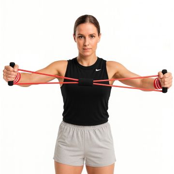Dittmann Body Toner Weerstandsband met Handvaten - Zwaar