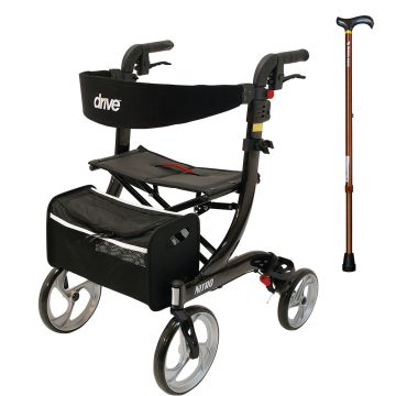 Drive Rollator Nitro Zwart 2026