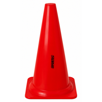 Sportec Pion - middelzware kwaliteit - 30 cm - Rood