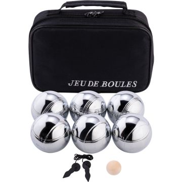 Sportec Jeu de Boulesset - 6 ballen in een tas