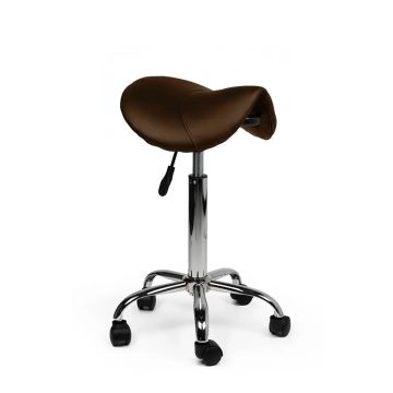 Ergonomische Zadelkruk Pro - Bruin