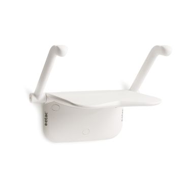 Etac Relax Douchestoel met armsteunen Wit