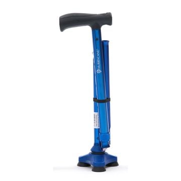 Hurrycane Opvouwbare Wandelstok - Blauw
