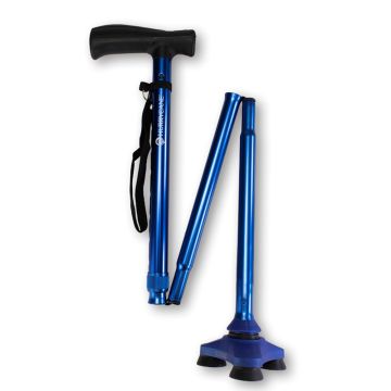 Hurrycane Opvouwbare Wandelstok - Blauw