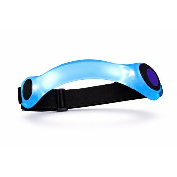 Joggy Safe Hardloop Verlichting Arm - Blauw