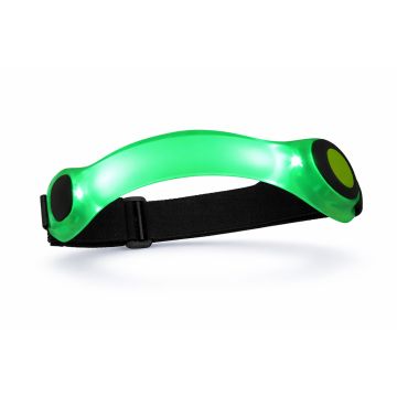Joggy Safe Hardloop Verlichting Arm - Groen