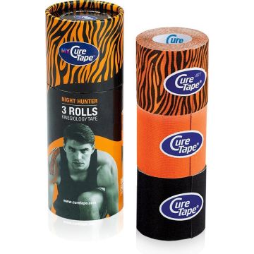 MyCureTape Classic - 3 rollen van 2,5m x 5cm - Night Hunter