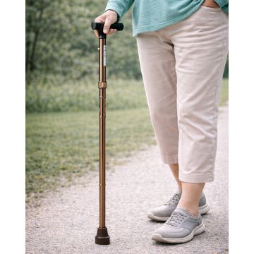 Opvouwbare Wandelstok - Brons