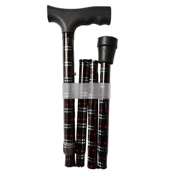 Opvouwbare Wandelstok Geruit