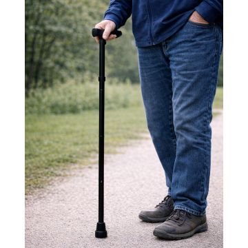 Opvouwbare Wandelstok Zwart