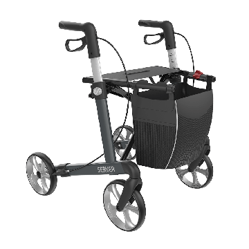 Rehasense Server Rollator Antraciet
