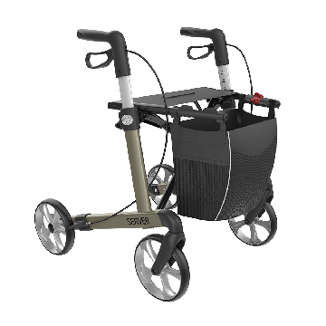 Rehasense Server Rollator Champagne