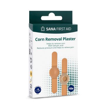 Sana Likdoornpleister (salicylzuur) - 10 stuks