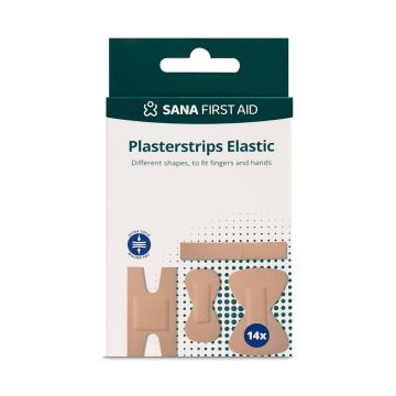 Sana Vingerpleisters elastisch - 14 stuks