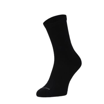 Sockwell Hielspoor sok Plantar Ease Crew Vrouw Zwart