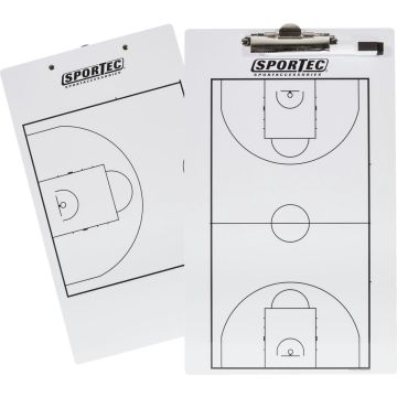 Sportec Coachbord Light met clip - Basketbal