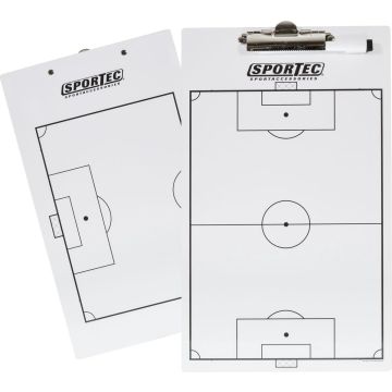 Sportec Coachbord Light met clip - Voetbal